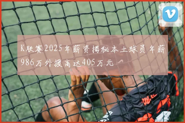 K联赛2025年薪资揭秘本土球员年薪986万外援高达405万元